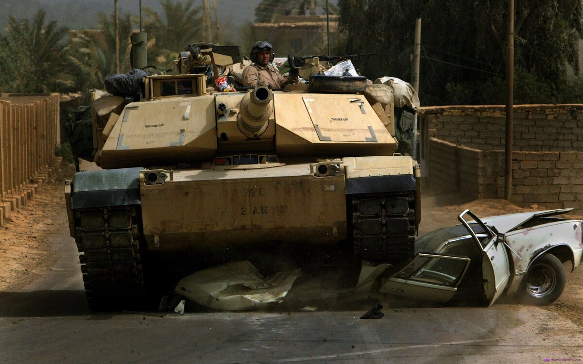 Американский танк M1A1 Abrams