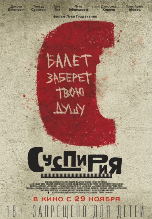 Рецензия к фильму “Суспирия (2017)”