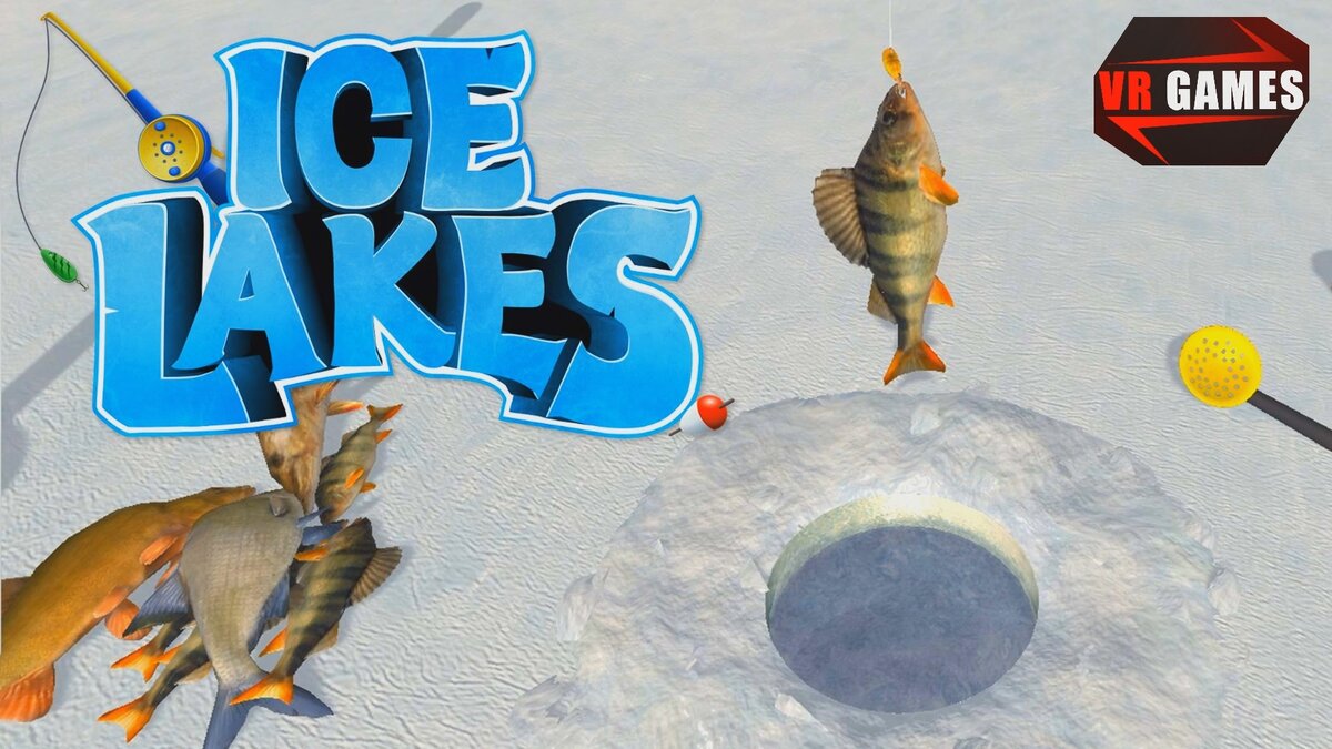 Симулятор зимний рыбалки Ice Lakes первая рыбалка щука, окунь и плотва |  YVR Game | Дзен