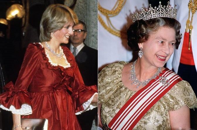 Всех женщин украшают драгоценные камни, а особенно, бриллианты. У королевы Елизаветы огромная шкатулка роскошных украшений, которые она дарит или одалживает другим женщинам из королевской семьи.