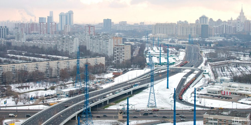 Участок Северо-Западной хорды. Фото: mos.ru.