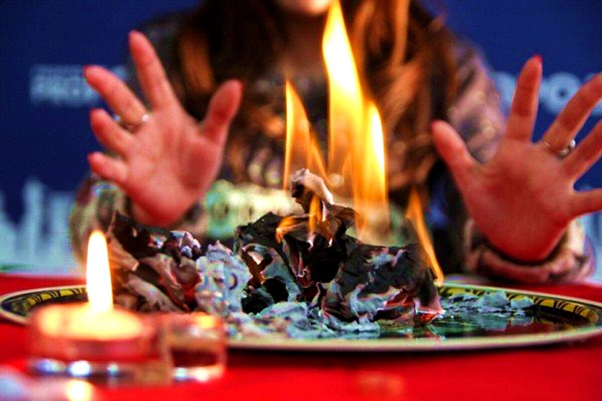 Гадание со свечой на числах