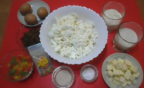 Вкуснейшая Пасха Без Выпечки — Творожная С Изюмом И Цукатами