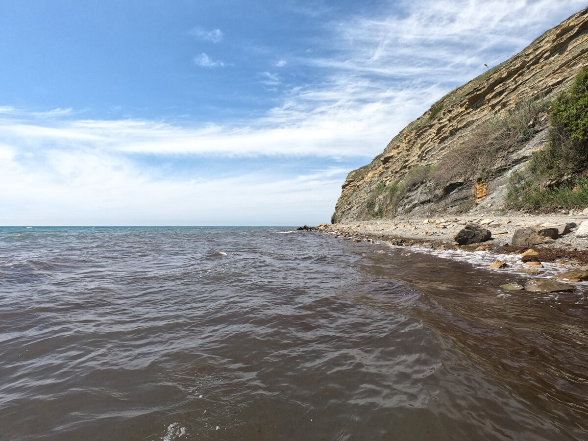 Анапа дикий пляж фото