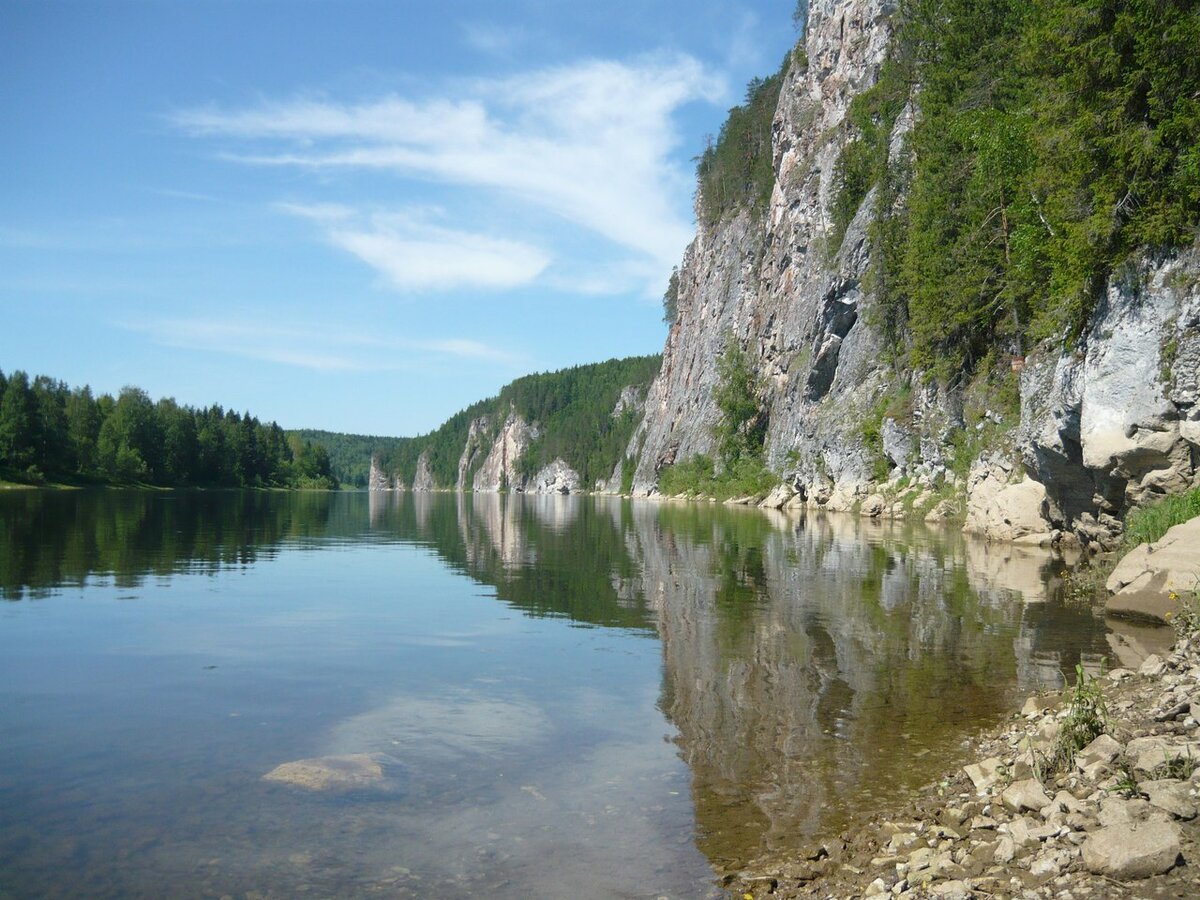 Река Вишера пермскийкпай