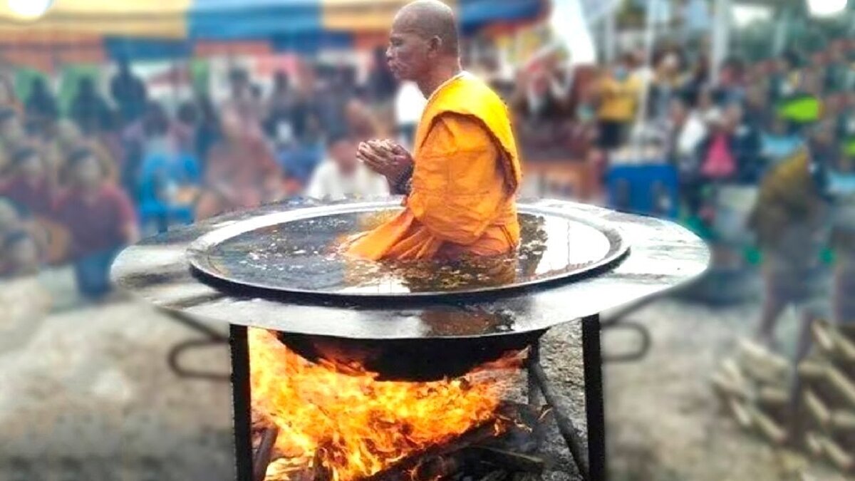 Тибетский монах.в чане