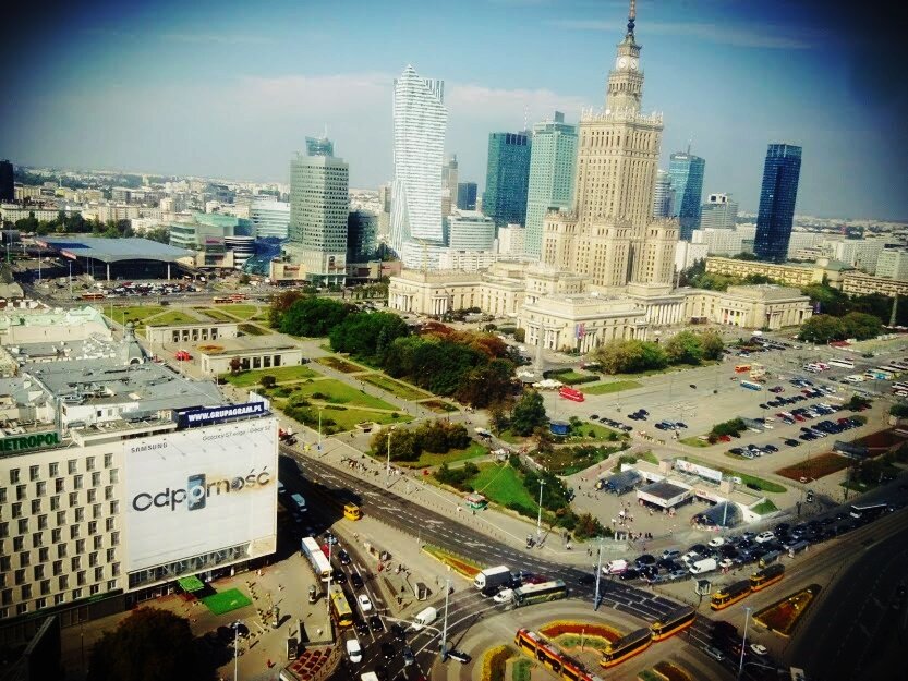 Фото сделано на 31 этаже отеля Novotel