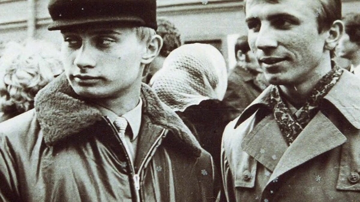 Владимир Путин в молодости
