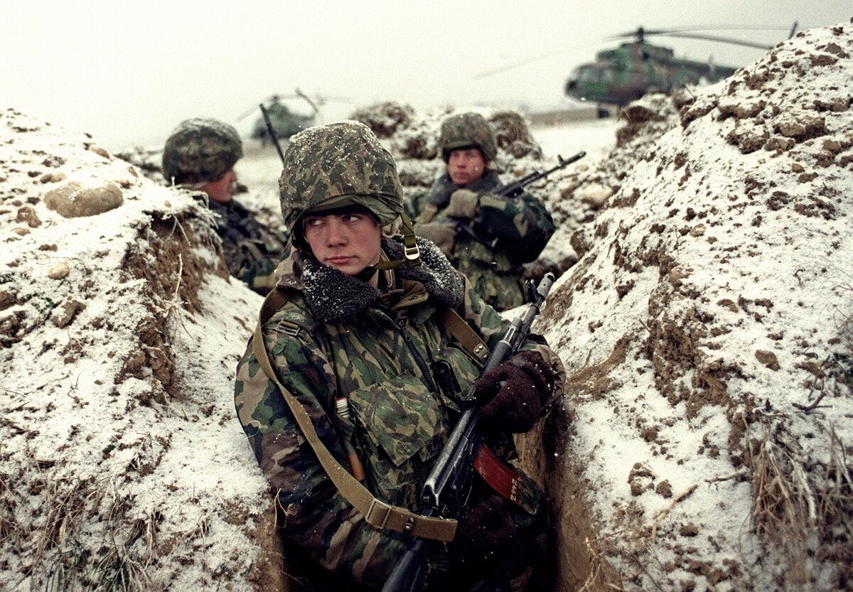 Ястребиная гора Чечня 1995