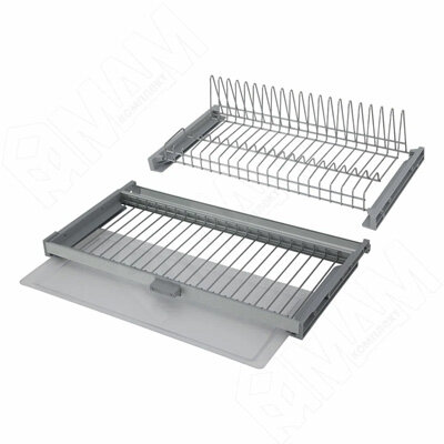 PARTNER Комплект сушилок с поддоном, 600 мм, хром