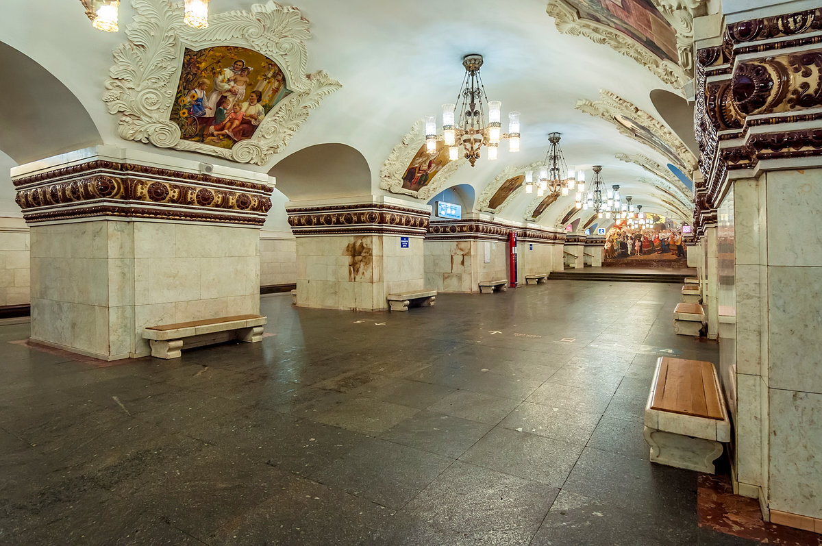 Все станции метро москвы фото
