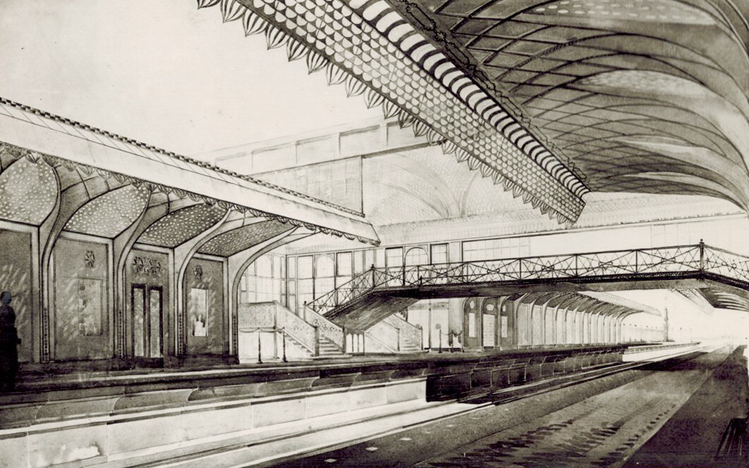 Ещё один вариант проекта "Первомайской". Более ранний вариант.