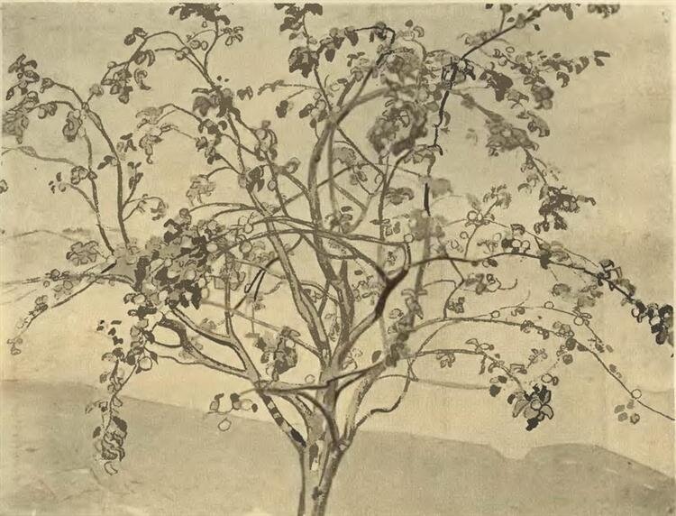 Н.К. Рерих. Яблоня. 1905.