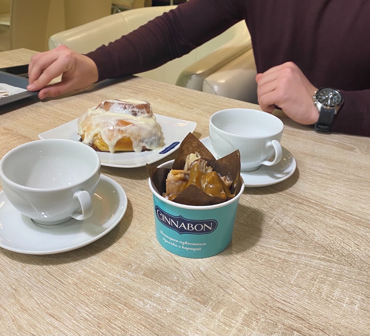 Всемирно известные булочки Cinnabon