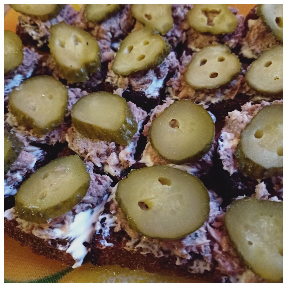 Закуска-канопе. Вкусно и просто.