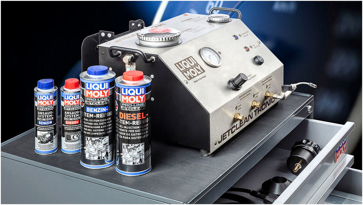 Установка LIQUI MOLY Jetclean Tronic (в Россию не поставляется)