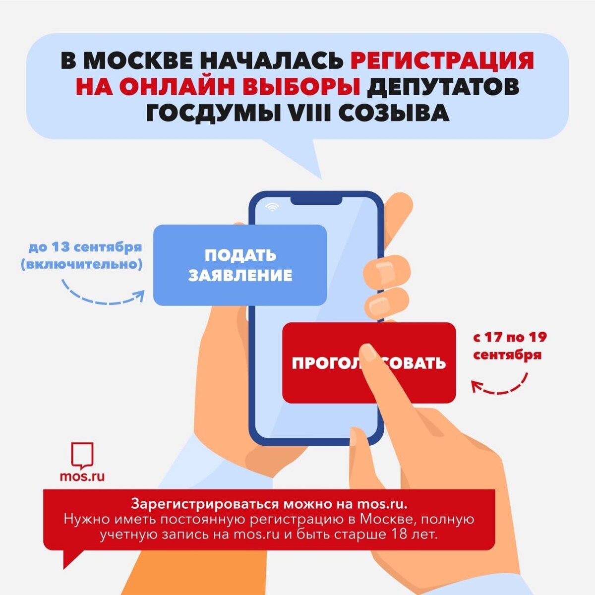 Подала заявление на дистанционное голосование Подала заявление на дистанционное голосование