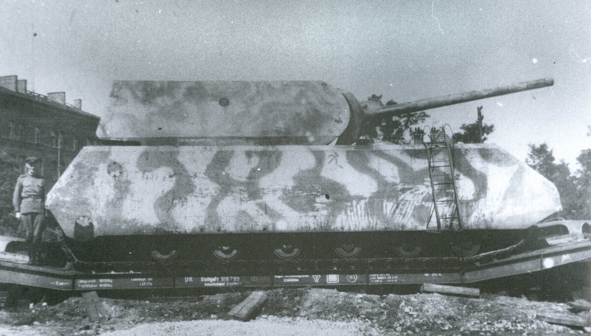 Самый большой танк Maus