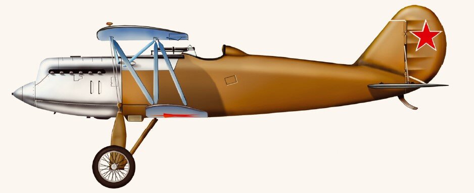 Картинка из свободных источников. Истребитель И-3