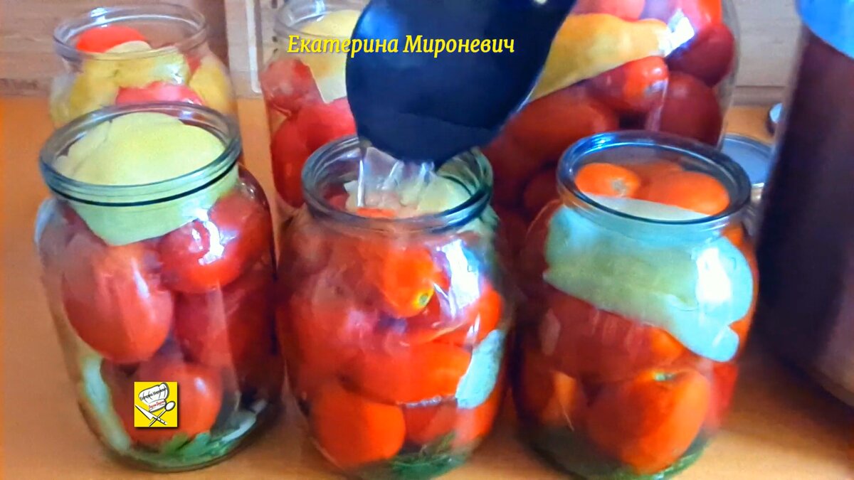 🍅💥🍅Такие вкусные и ароматные помидоры закатываю много лет только по  этому рецепту! Улетают все, сколько ни закрою! | Вкусные Рецепты с  Екатериной | Дзен