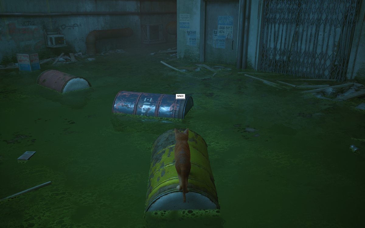 Эта бочка качается даже под весом кота