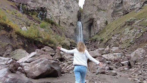 НЕОБЫЧНЫЕ МЕСТА КАВКАЗА. ОТДЫХ В ГОРАХ. ВОДОПАДЫ ДЖИЛЫ-СУ