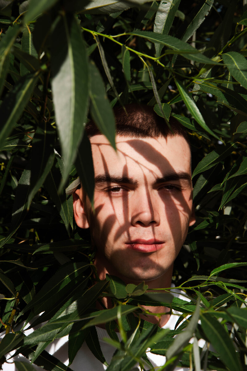 Моя фотосессия для парня. Эта съёмка - первая в его жизни