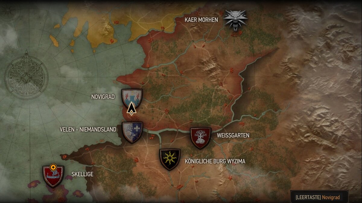 World map of the witcher 3 фото 112