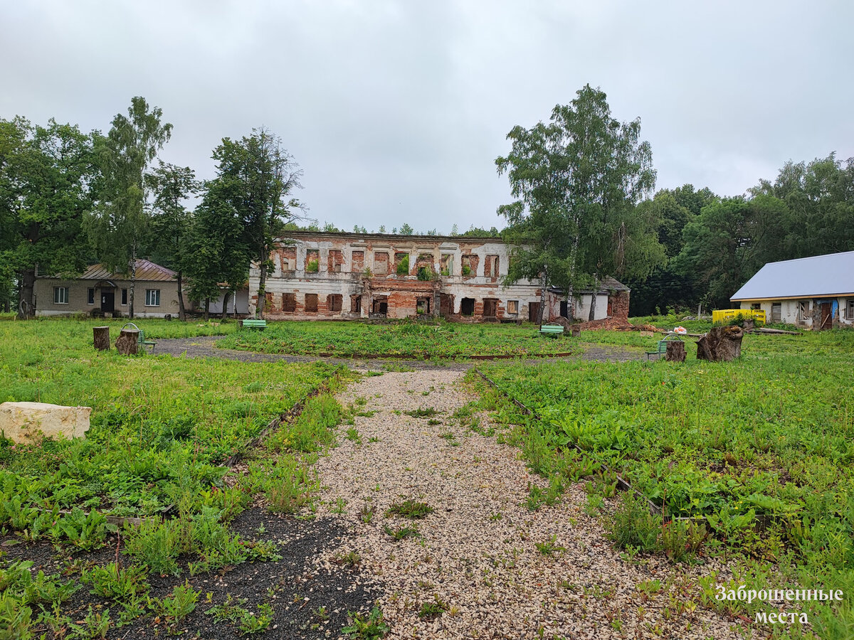 Заброшенная усадьба Гартунг-Пушкиной в Федяшево. Фото автора. 2023г. 