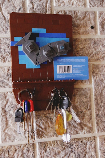 Такую ключницу собрала наша подписчица Полина