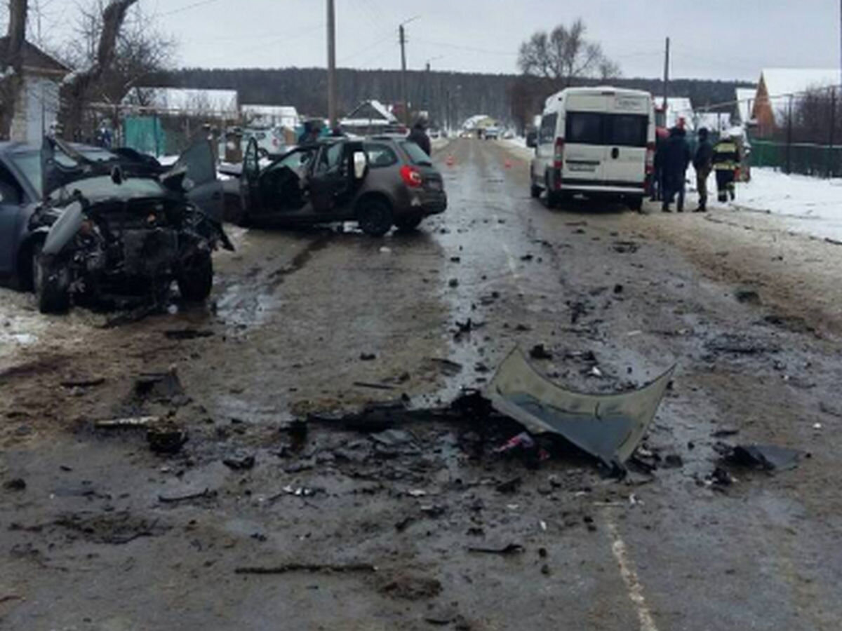 Ибресинский район. Шансов выжить в этой аварии непристегнутому водителю не было. Фото с сайта ГИБДД ЧР