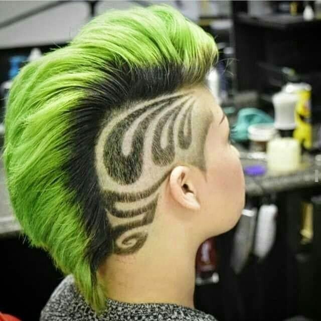 Рисунок hair tattoo