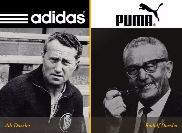 Adi dassler and store puma