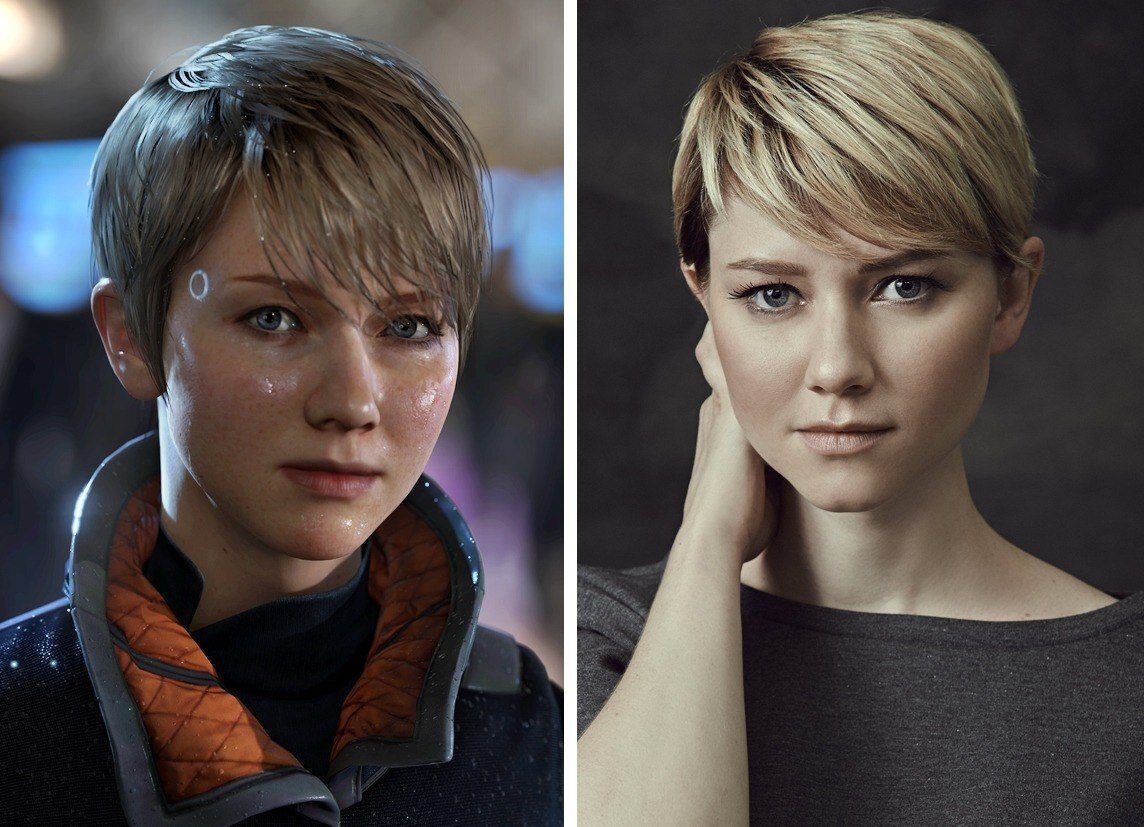 Вы можете встретить их на улице! Настоящие актеры Detroit Become Human. |  PLAYHUNTER.RU | Дзен