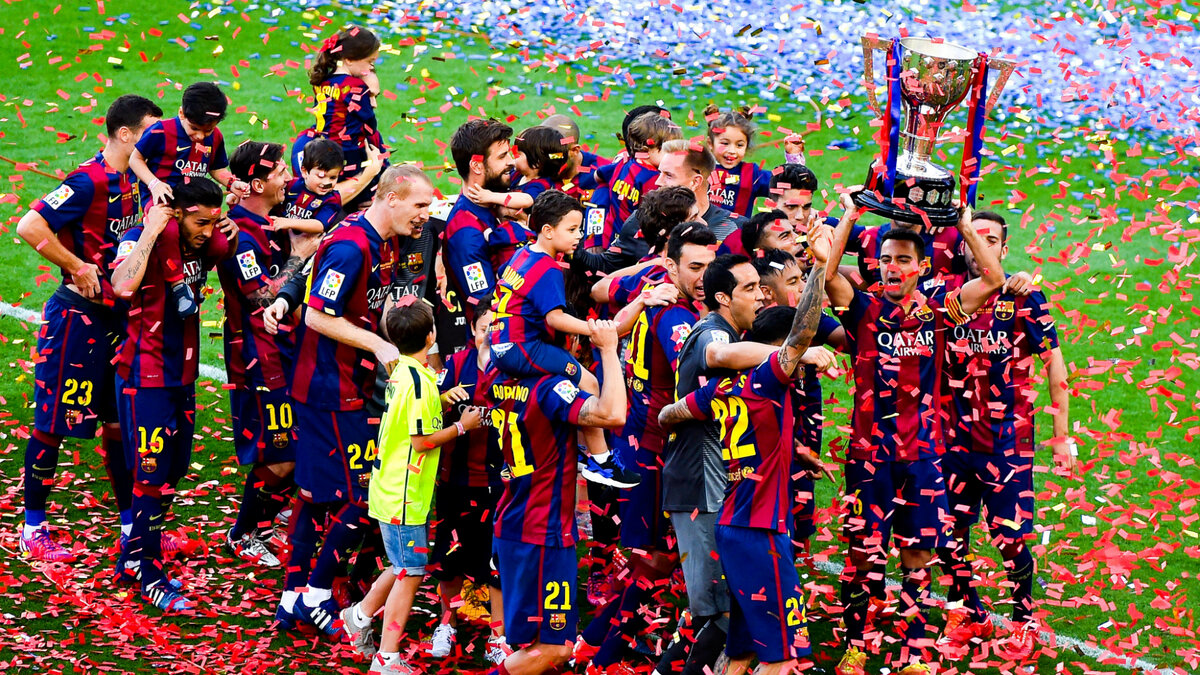 Фото ФК Барселона до трансферов лета 2018 года.