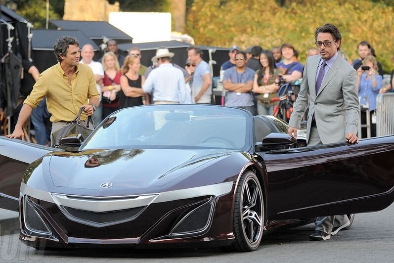 Автомобили Тони Старка - Acura NSX Roadster