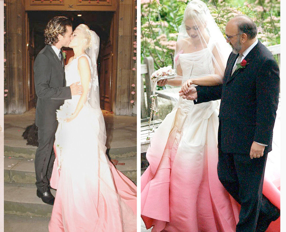 Необычные Свадебные платья знаменитостей