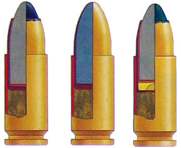 Схема патронов калибра 9х21