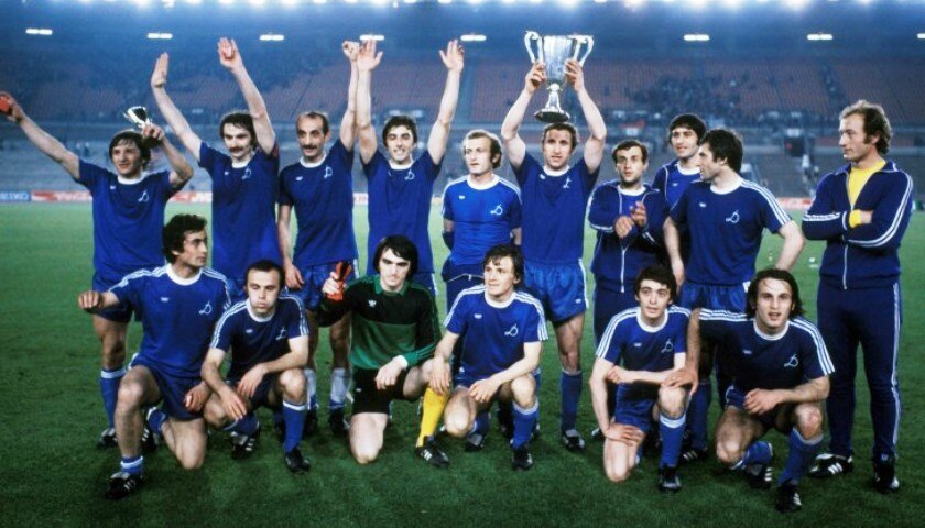 Динамо (Тбилиси) с Кубком Кубков, 1981 год