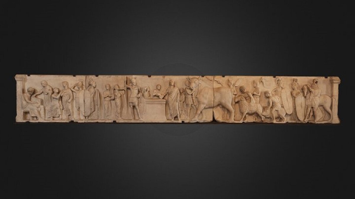 Барельеф Ахенобарбуса