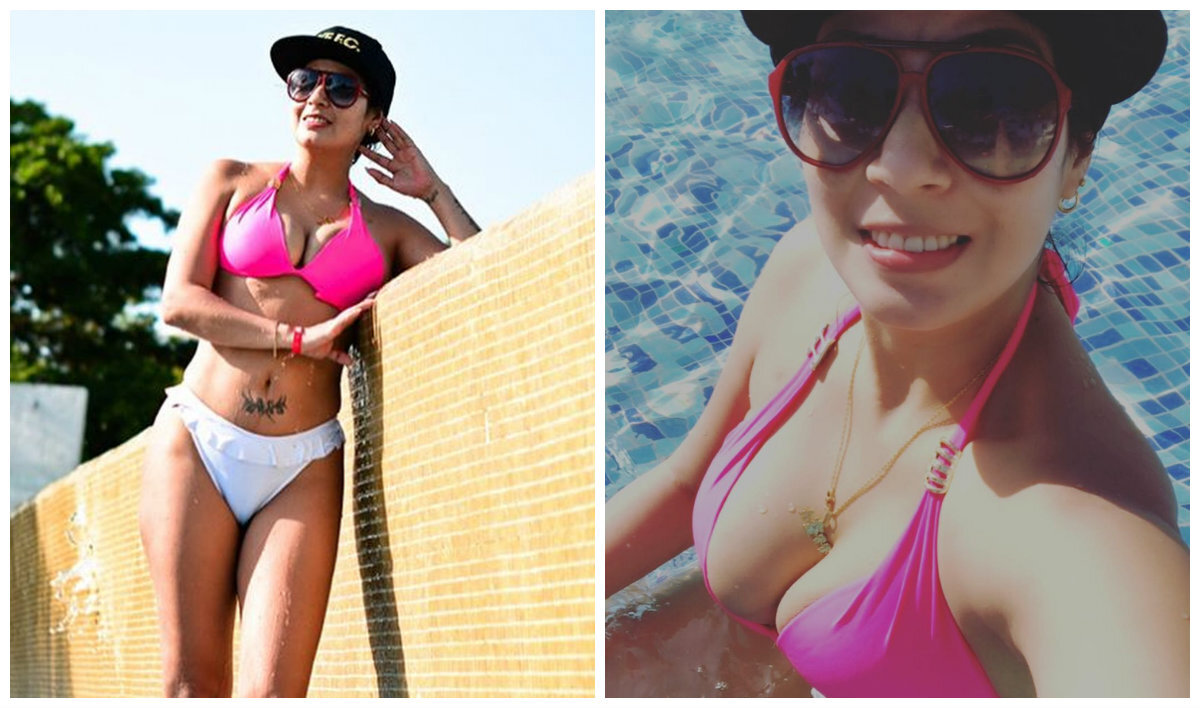 Жена перуанского футболиста