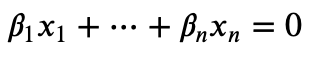 0 - это вектор, состоящий из нулей. Если есть хотя бы один коэффициент beta, не равный нулю и при этом выполняется это уравнение, то векторы линейно-зависимы. В таком случае можно оставить только один из этих векторов-признаков. Остальные признаки выражаются из него и для анализа бесполезны.