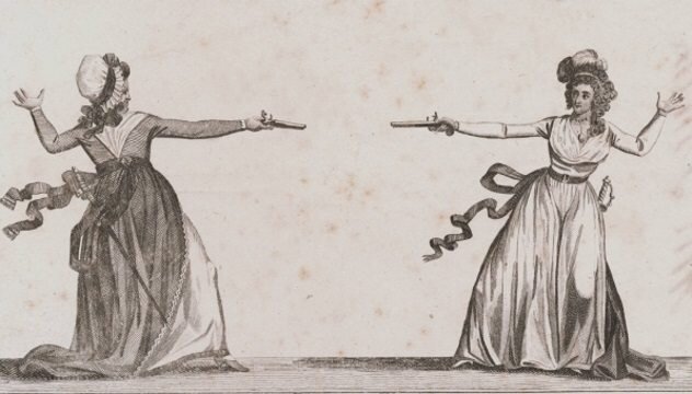 Дуэль нижних юбок