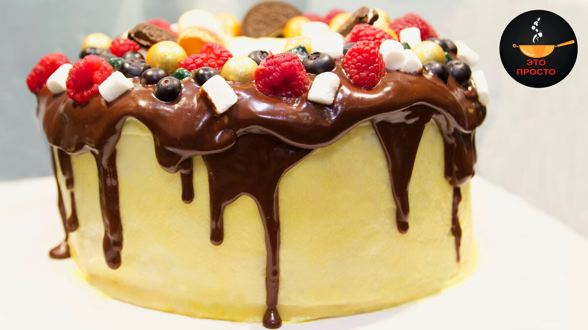 Самый вкусный банановый торт повышает уровень эндорфина!!!