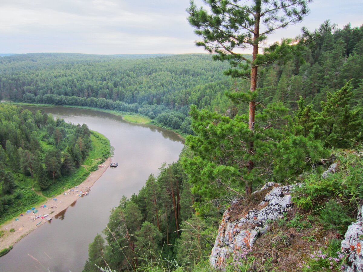 Река Кама Урал