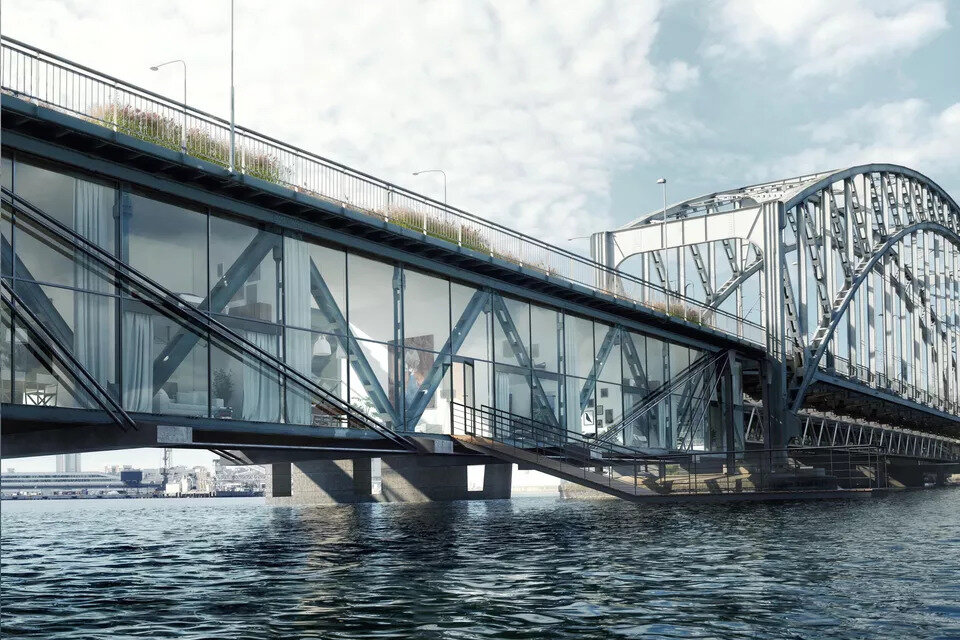 Мост Gamla Lidingöbron