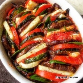 Вкусный рецепт овощей с сыром