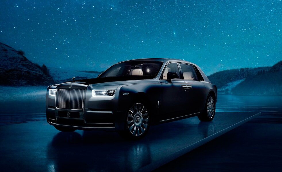 Эксклюзивный Rolls-Royce привез в Россию!