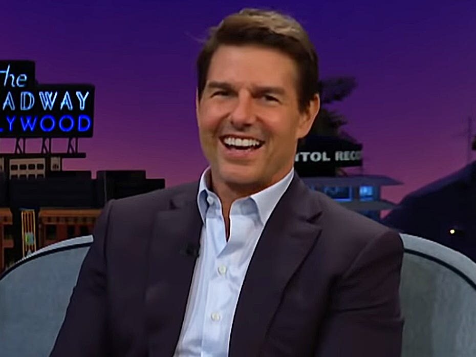 Том Круз на шоу "The Late Late Show With James Corden"