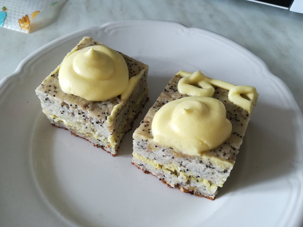 Торт с банановой начинкой